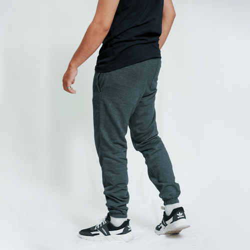 Charcoal Grey Unisex Sweatpants - French Terry (Summer - Friendly) XS - Premium Unisex Sweatpants | LEKSI Pakistan