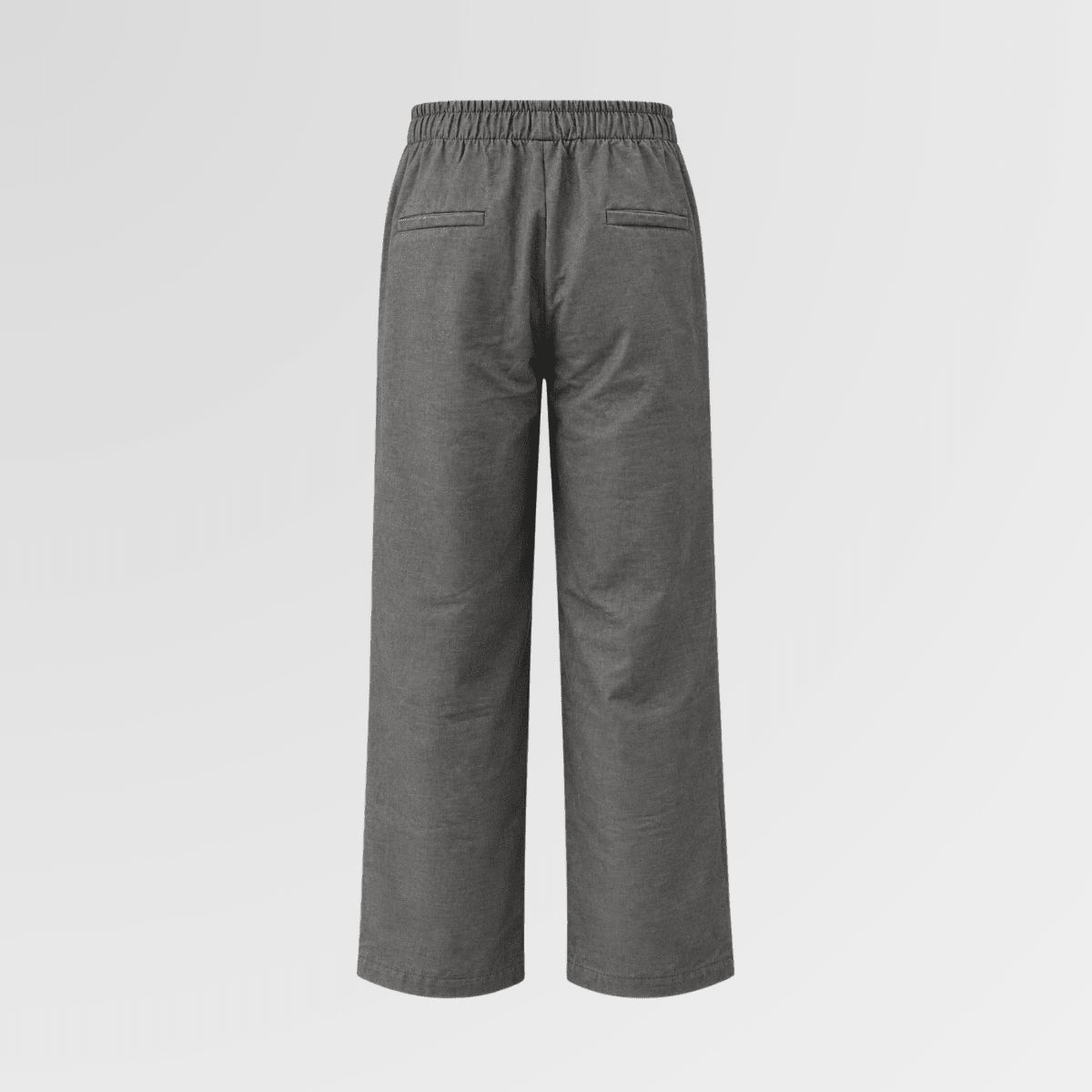 Charcoal Grey Wide-Leg Pants XS - Premium Unisex Baggy Pleated Pants | LEKSI Pakistan