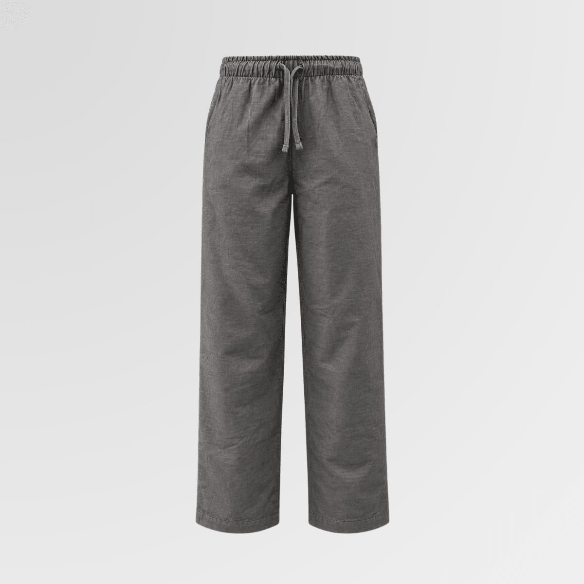 Charcoal Grey Wide-Leg Pants XS - Premium Unisex Baggy Pleated Pants | LEKSI Pakistan
