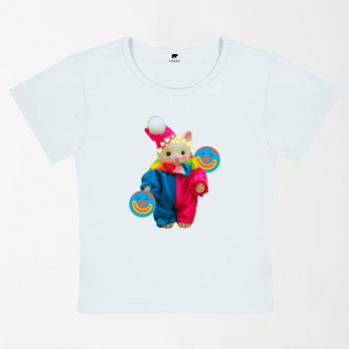 Chat Clown Y2K Baby Tee XXS - Premium Unisex | LEKSI Pakistan