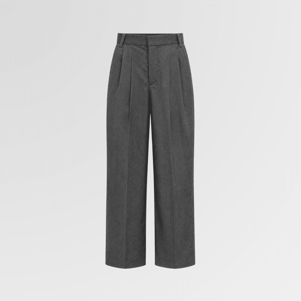 Classic Pleated Wide-Leg Pants XS - Premium Unisex Baggy Pleated Pants | LEKSI Pakistan