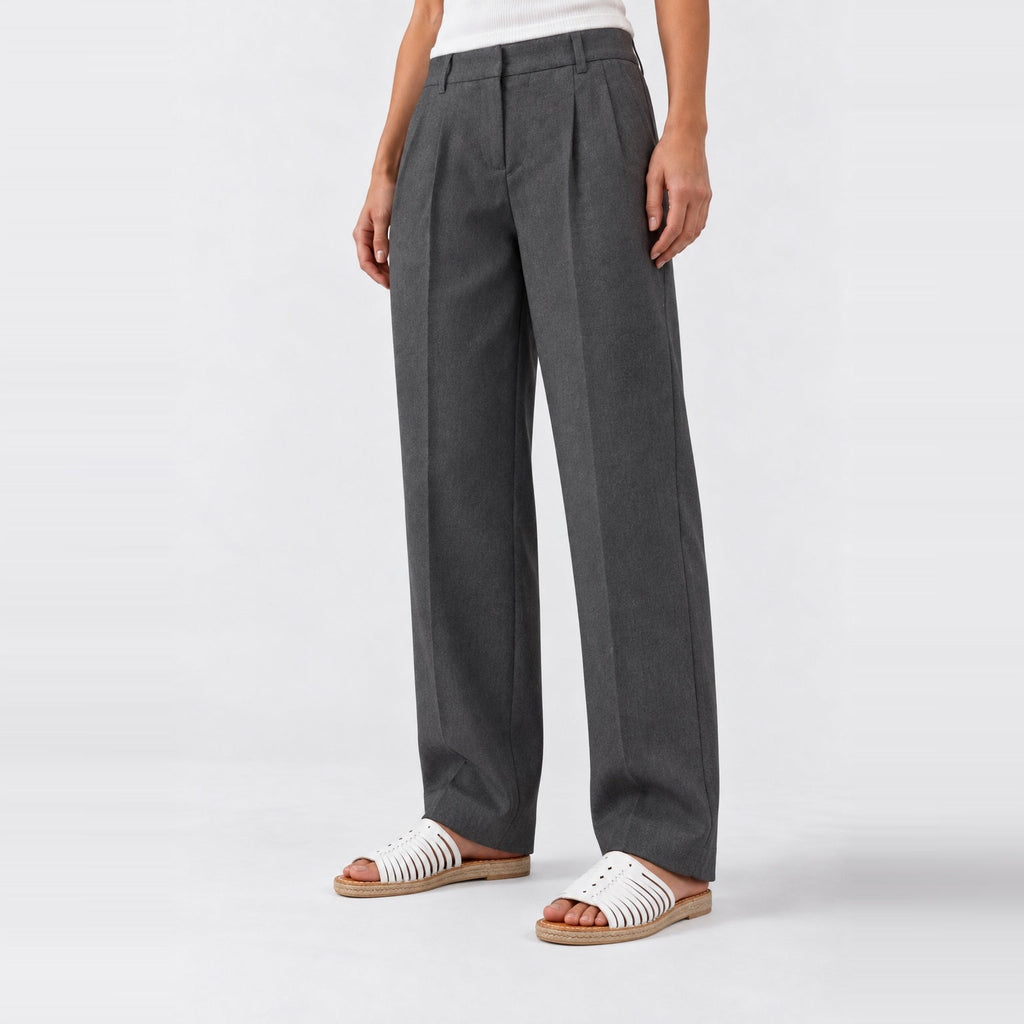 Classic Pleated Wide-Leg Pants XS - Premium Unisex Baggy Pleated Pants | LEKSI Pakistan