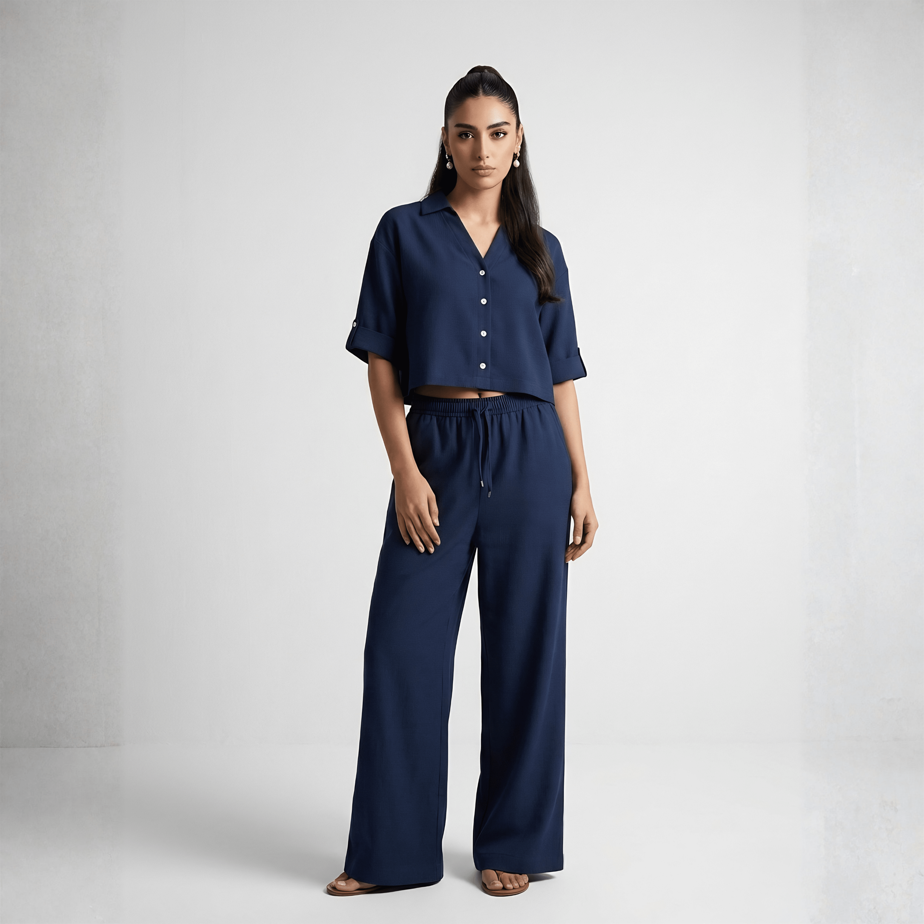 Coastal Cut Boxy Coord Set S - Premium Unisex | LEKSI Pakistan