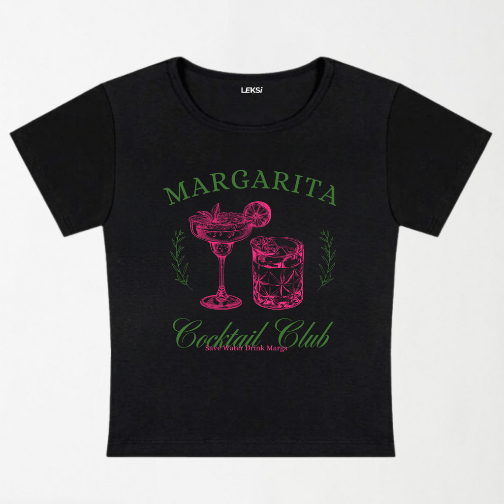 Cocktail Club Y2K Baby Tee XXS - Premium Unisex | LEKSI Pakistan