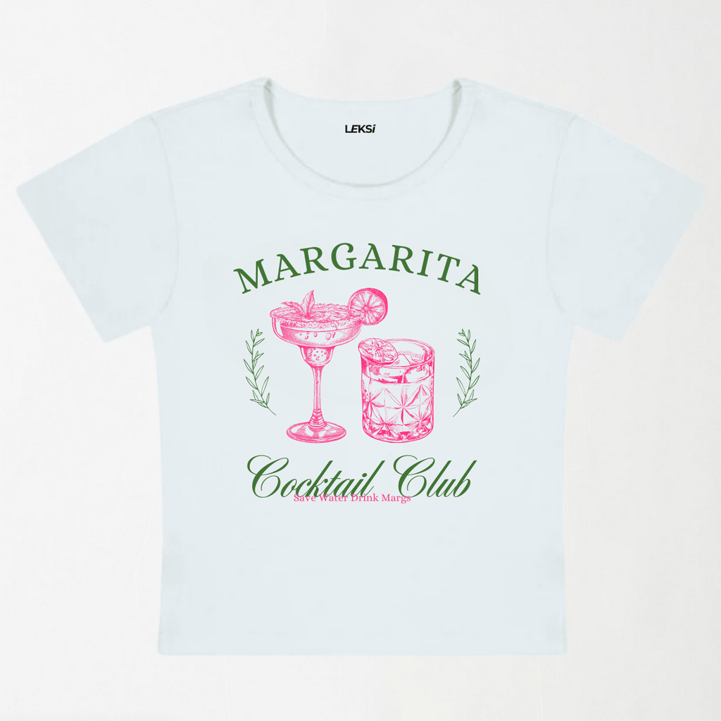 Cocktail Club Y2K Baby Tee XXS - Premium Unisex | LEKSI Pakistan
