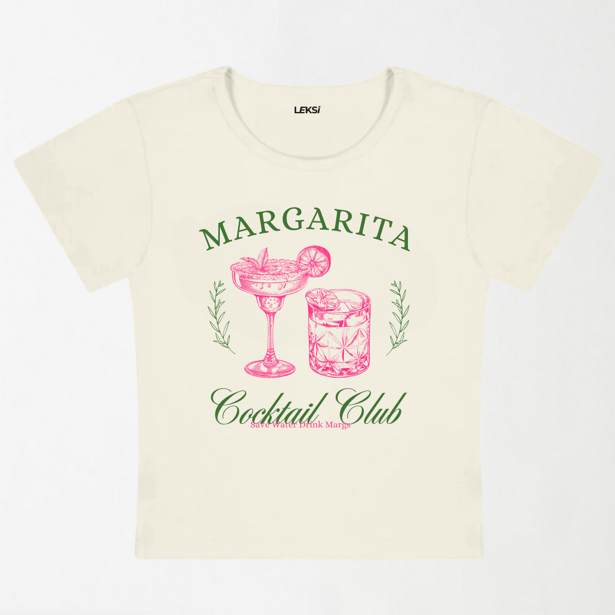 Cocktail Club Y2K Baby Tee XXS - Premium Unisex | LEKSI Pakistan