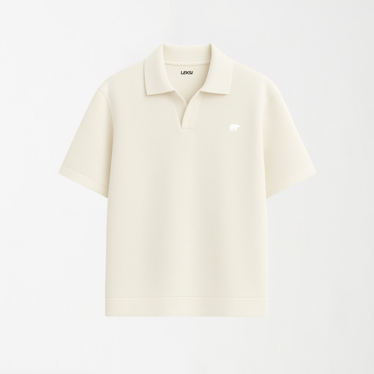 Cortona Rib Knit Polo XS - Premium Unisex | LEKSI Pakistan