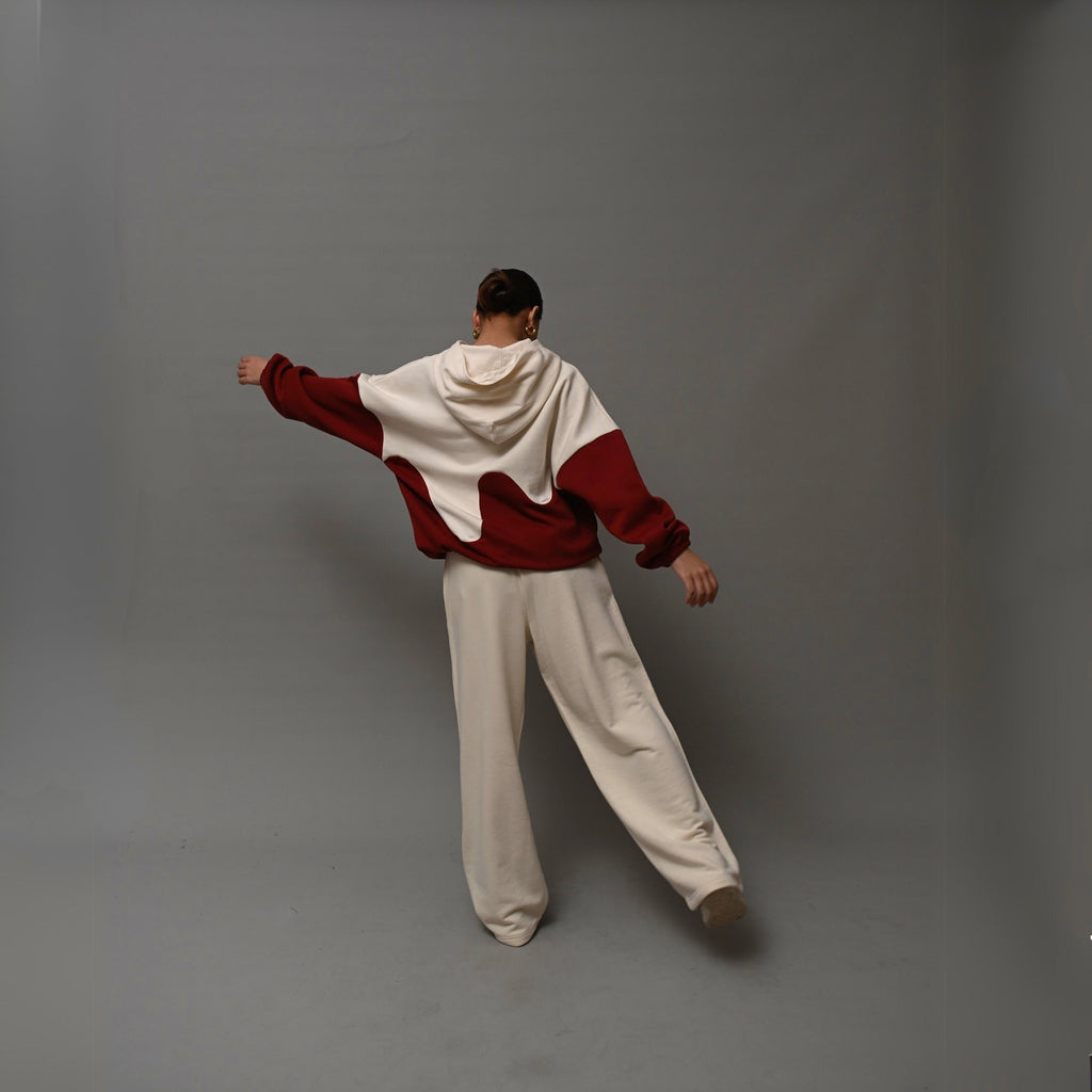 Creamy White Unisex Straight Leg Pants XS - Premium Unisex Straight - Leg Pants | LEKSI Pakistan