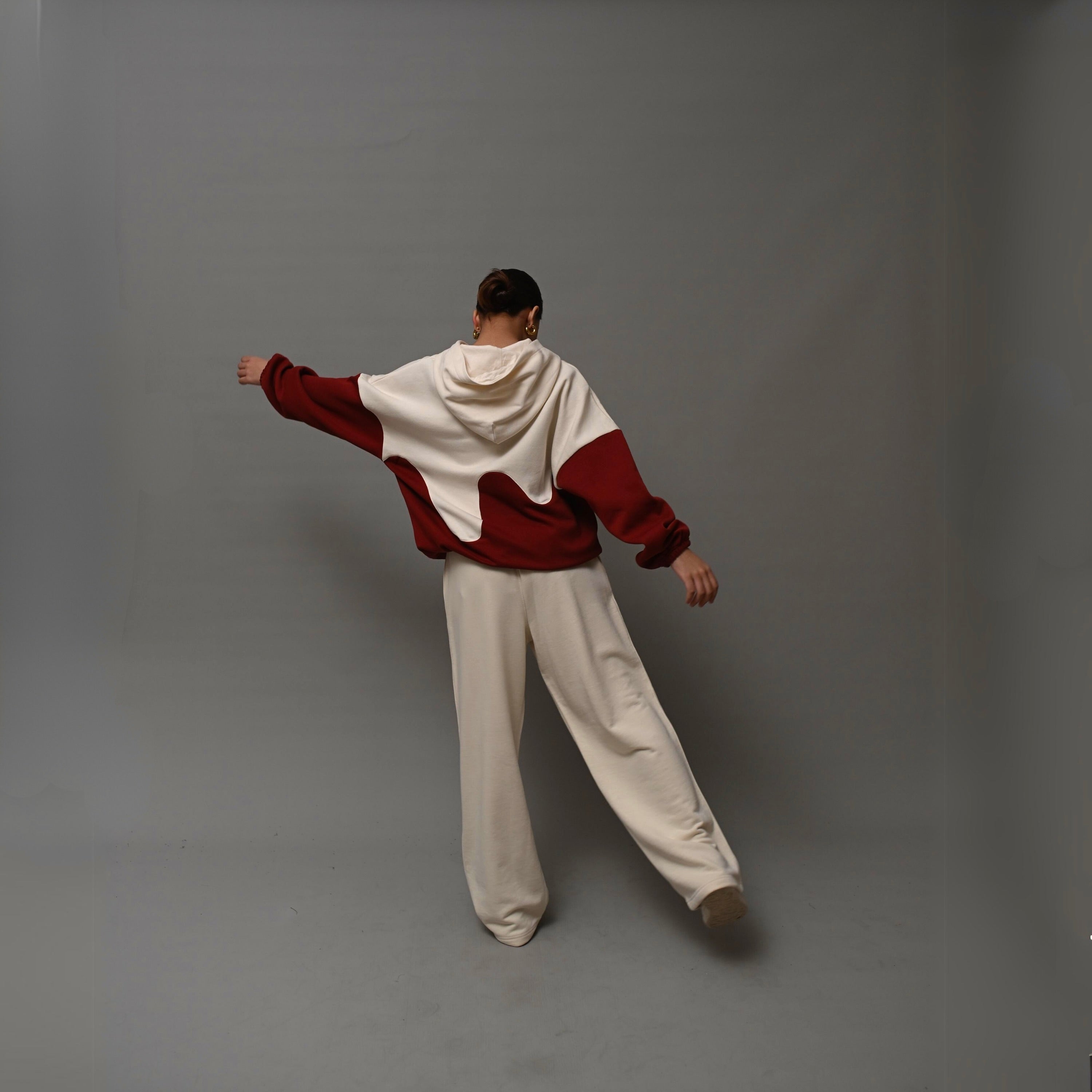 Creamy White Unisex Straight Leg Pants XS - Premium Unisex Straight - Leg Pants | LEKSI Pakistan