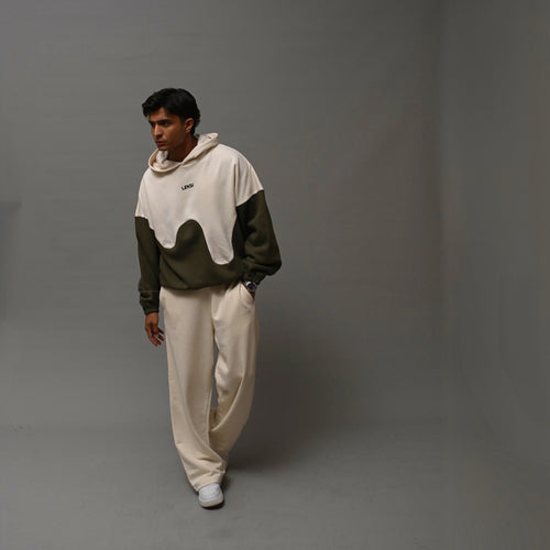 Creamy White Unisex Straight Leg Pants XS - Premium Unisex Straight - Leg Pants | LEKSI Pakistan