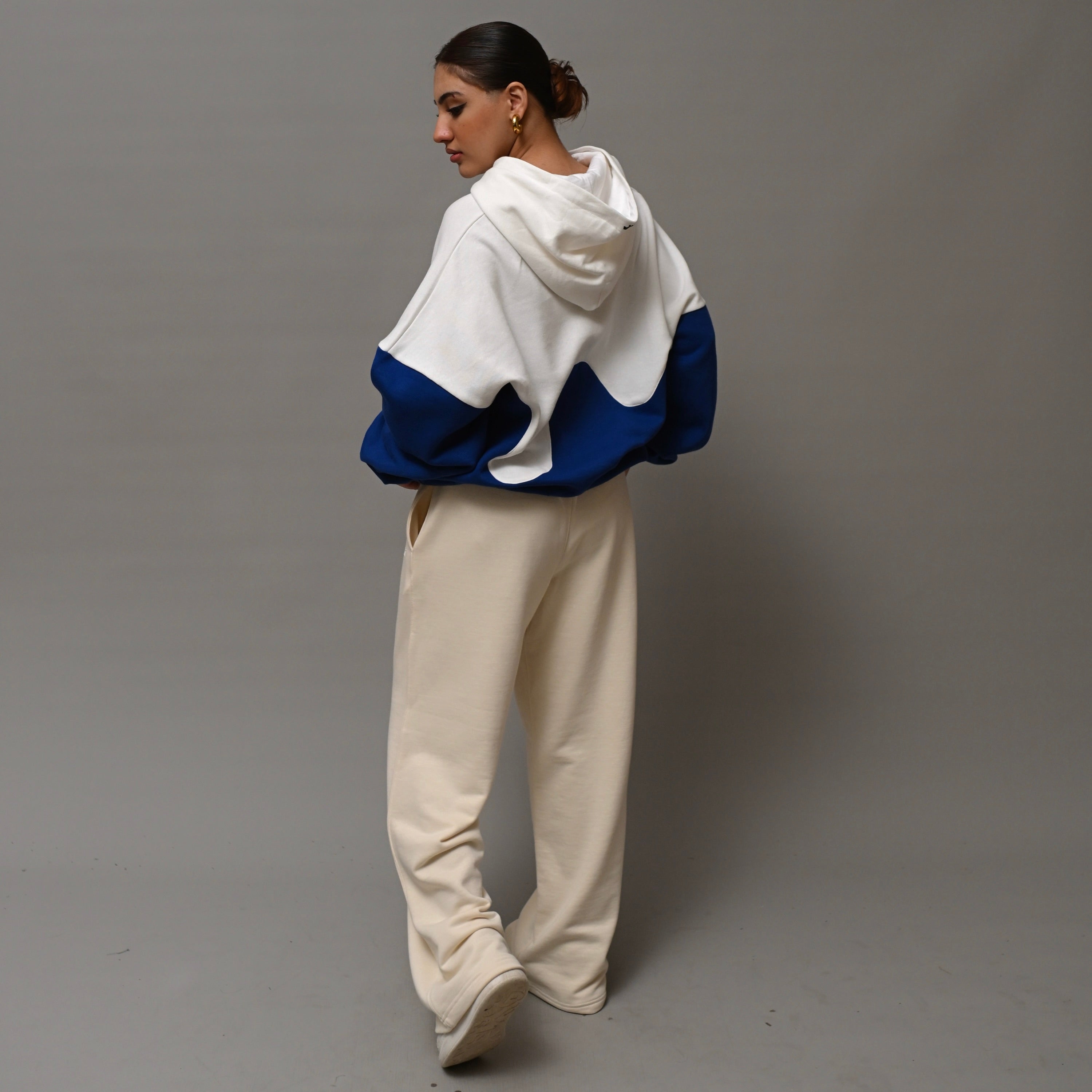 Creamy White Unisex Straight Leg Pants XS - Premium Unisex Straight - Leg Pants | LEKSI Pakistan