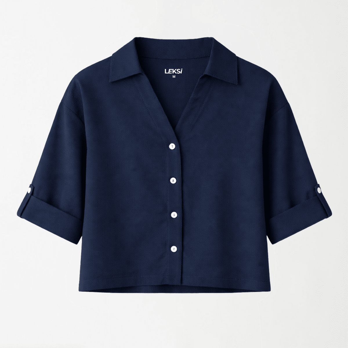 Crinkle Woven Button - Down Coord Set S - Premium Unisex | LEKSI Pakistan