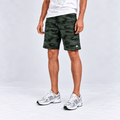 Dark Green Camo Shorts XS - Premium Unisex Men's Shorts | LEKSI Pakistan