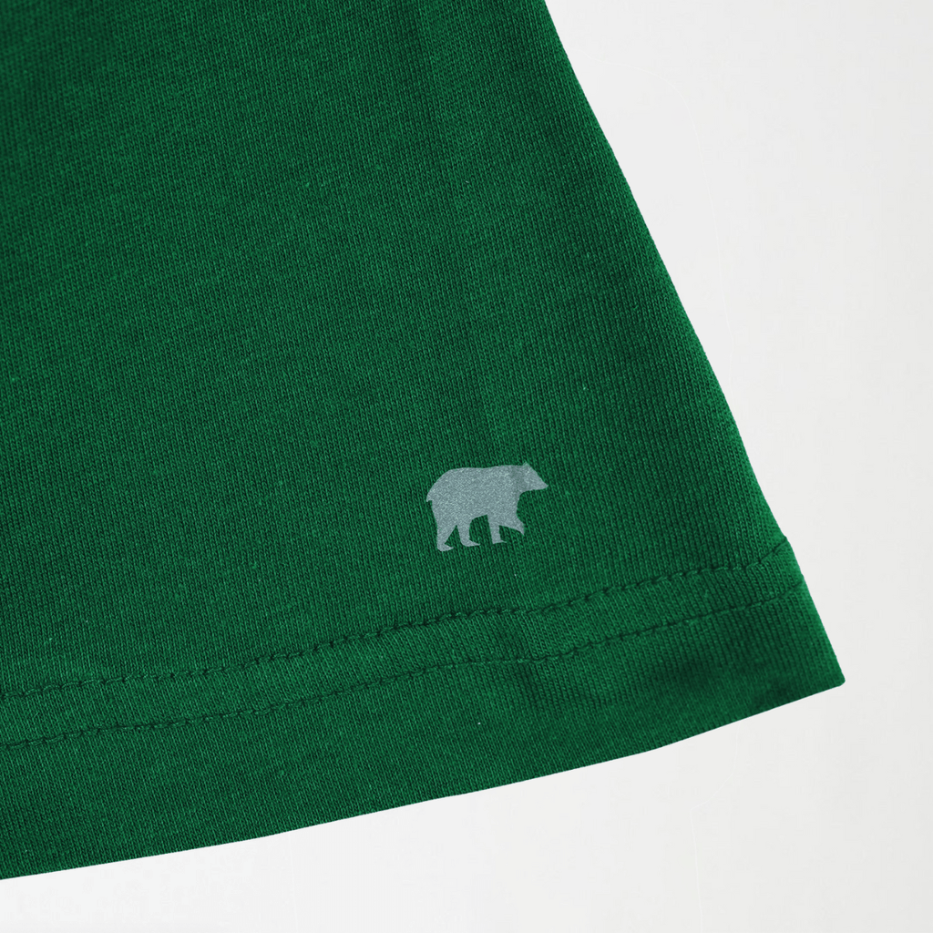 Dark Green - Plain Round Neck Unisex Plain T-Shirt XXS - Premium Unisex | LEKSI Pakistan