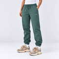 Dark Green Unisex Sweatpants - MOOD (Calm) (Summer-Friendly) XS - Premium Unisex Sweatpants | LEKSI Pakistan