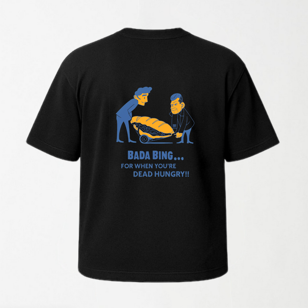 Dead Hungry - Round Neck Unisex T Shirt S - Premium Unisex Graphic T-Shirt | LEKSI Pakistan