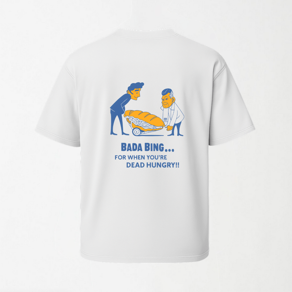 Dead Hungry - Round Neck Unisex T Shirt S - Premium Unisex Graphic T-Shirt | LEKSI Pakistan