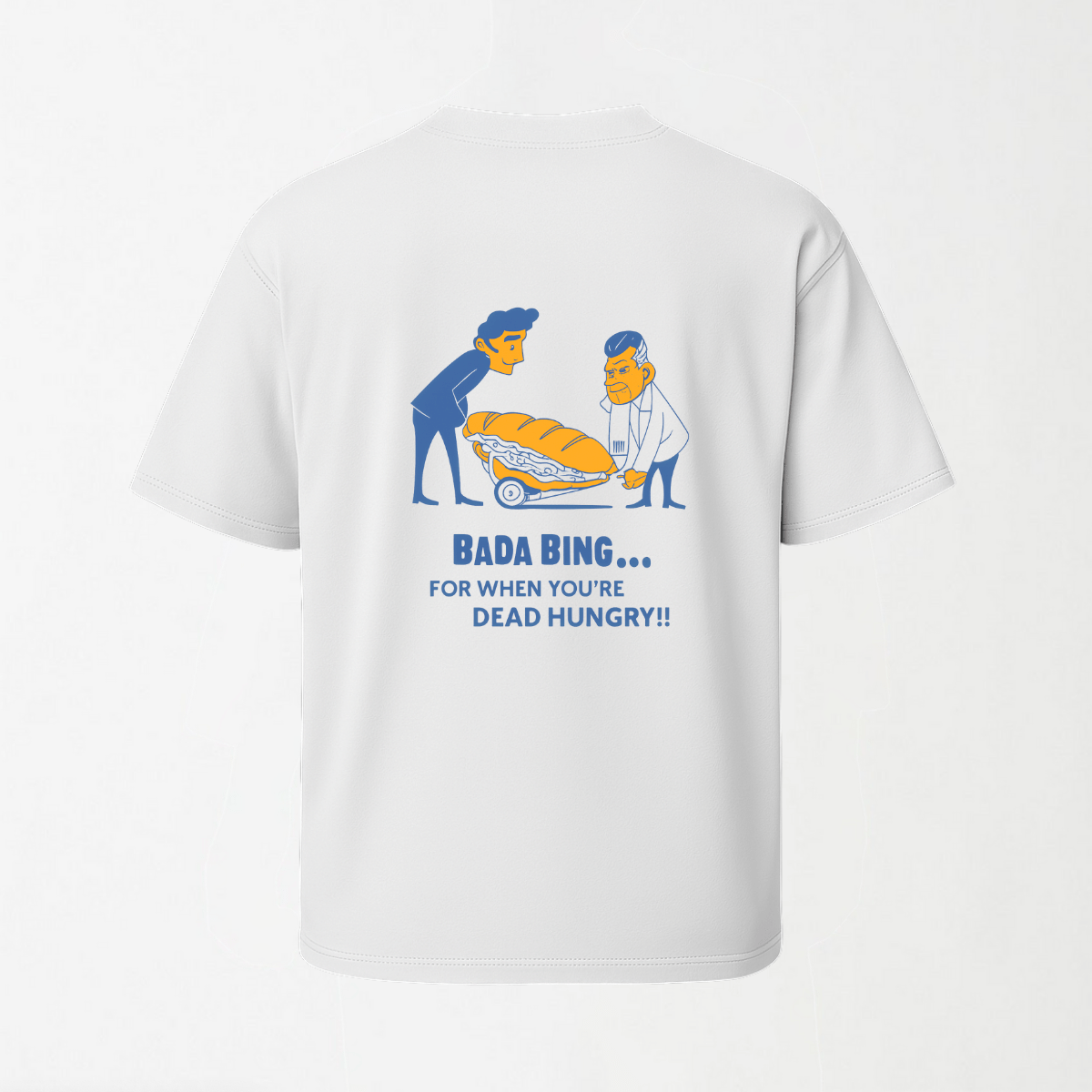 Dead Hungry - Round Neck Unisex T Shirt S - Premium Unisex Graphic T-Shirt | LEKSI Pakistan