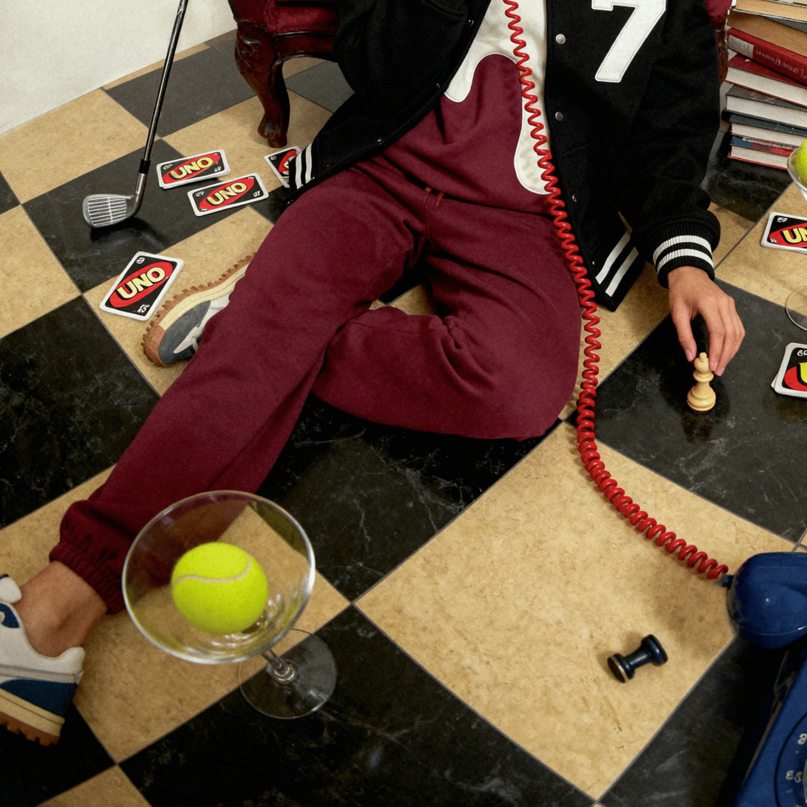 Deep Burgundy Unisex Sweatpants - Fleece (Winter - Friendly) XS - Premium Unisex Sweatpants | LEKSI Pakistan