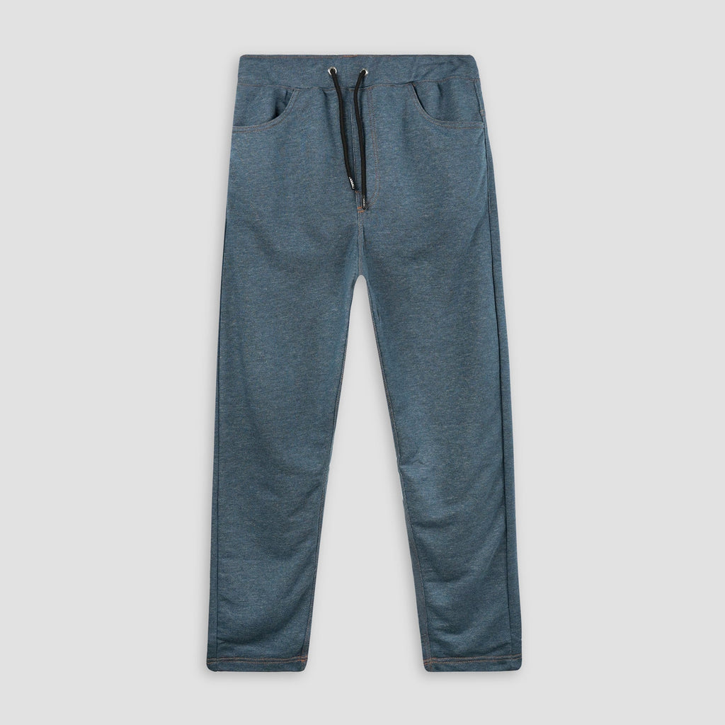 Denim - Print Unisex Terry Sweatpants XS - Premium Unisex Sweatpants | LEKSI Pakistan