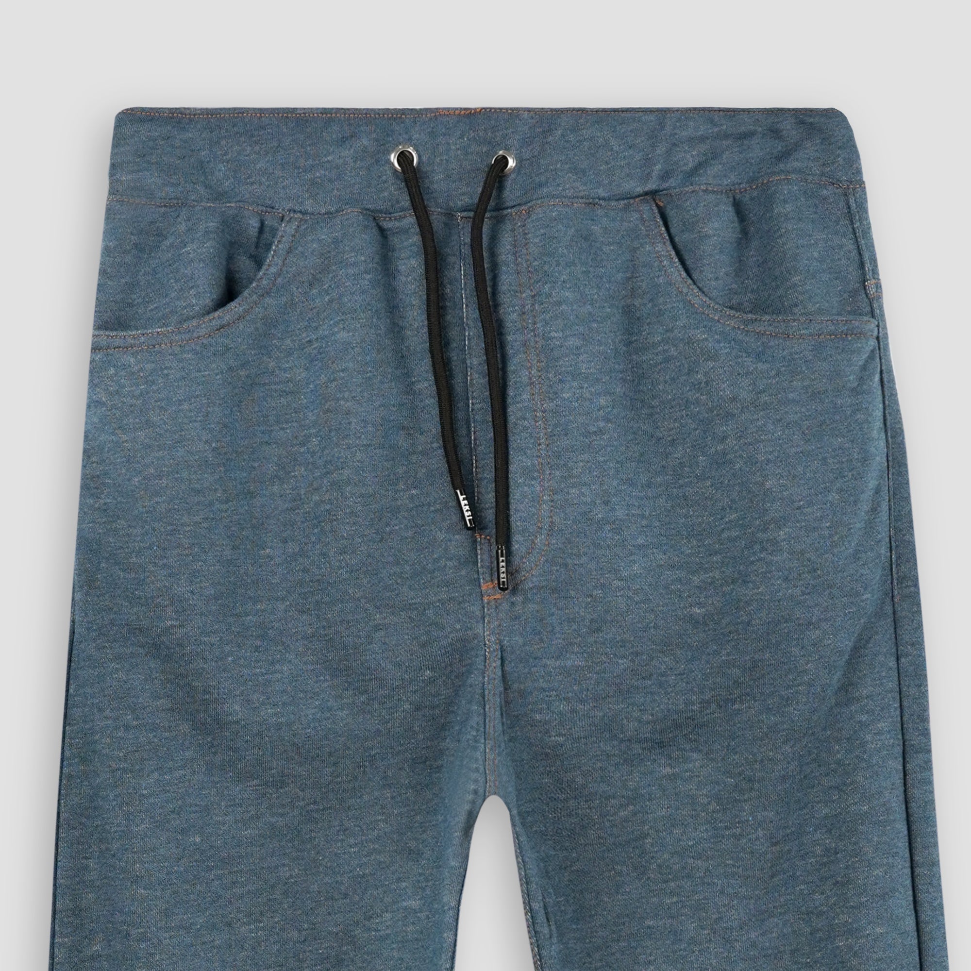 Denim - Print Unisex Terry Sweatpants XS - Premium Unisex Sweatpants | LEKSI Pakistan