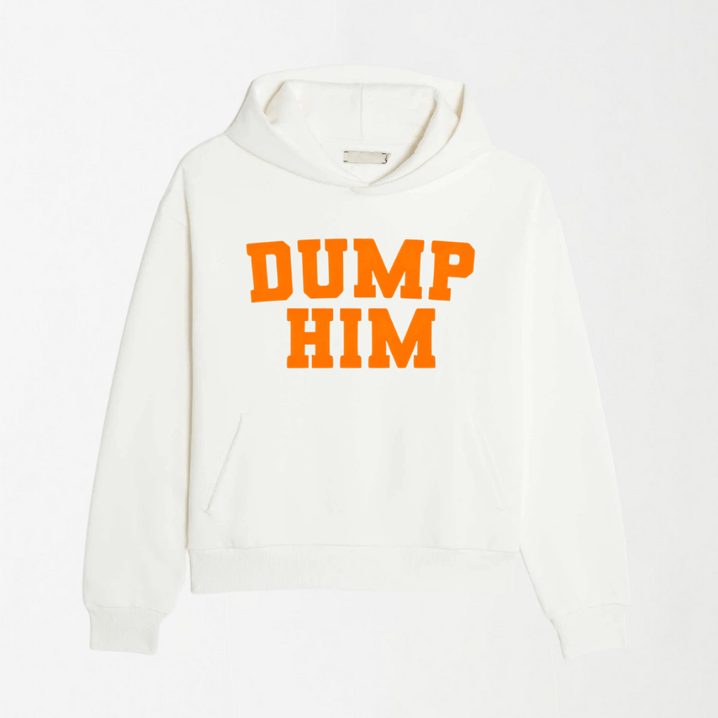 Dump Him - Graphic Hoodie S - Premium Unisex | LEKSI Pakistan