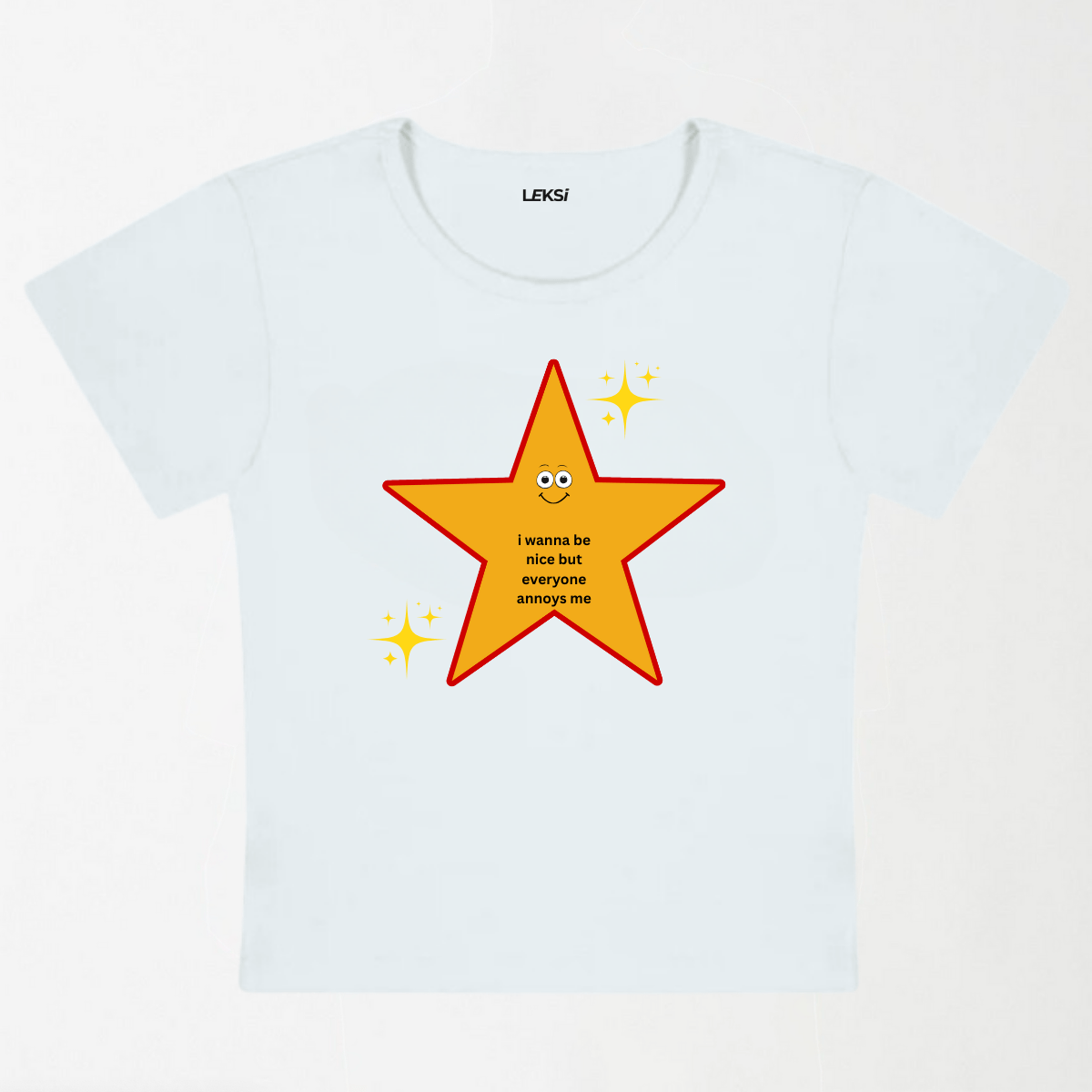 Everyone Annoys Me Y2K Baby Tee XXS - Premium Unisex | LEKSI Pakistan