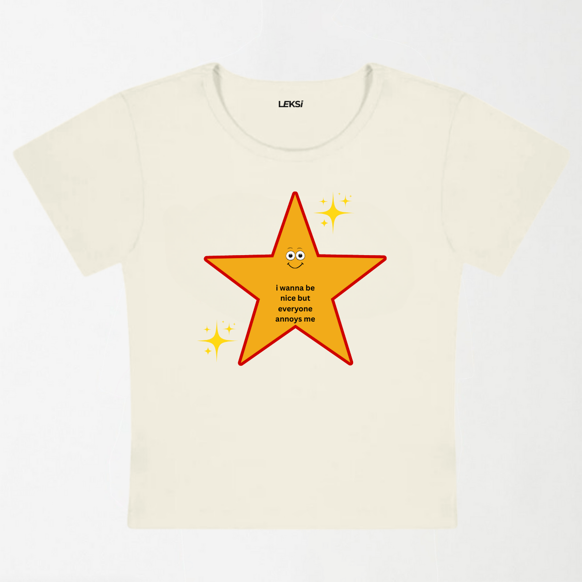 Everyone Annoys Me Y2K Baby Tee XXS - Premium Unisex | LEKSI Pakistan