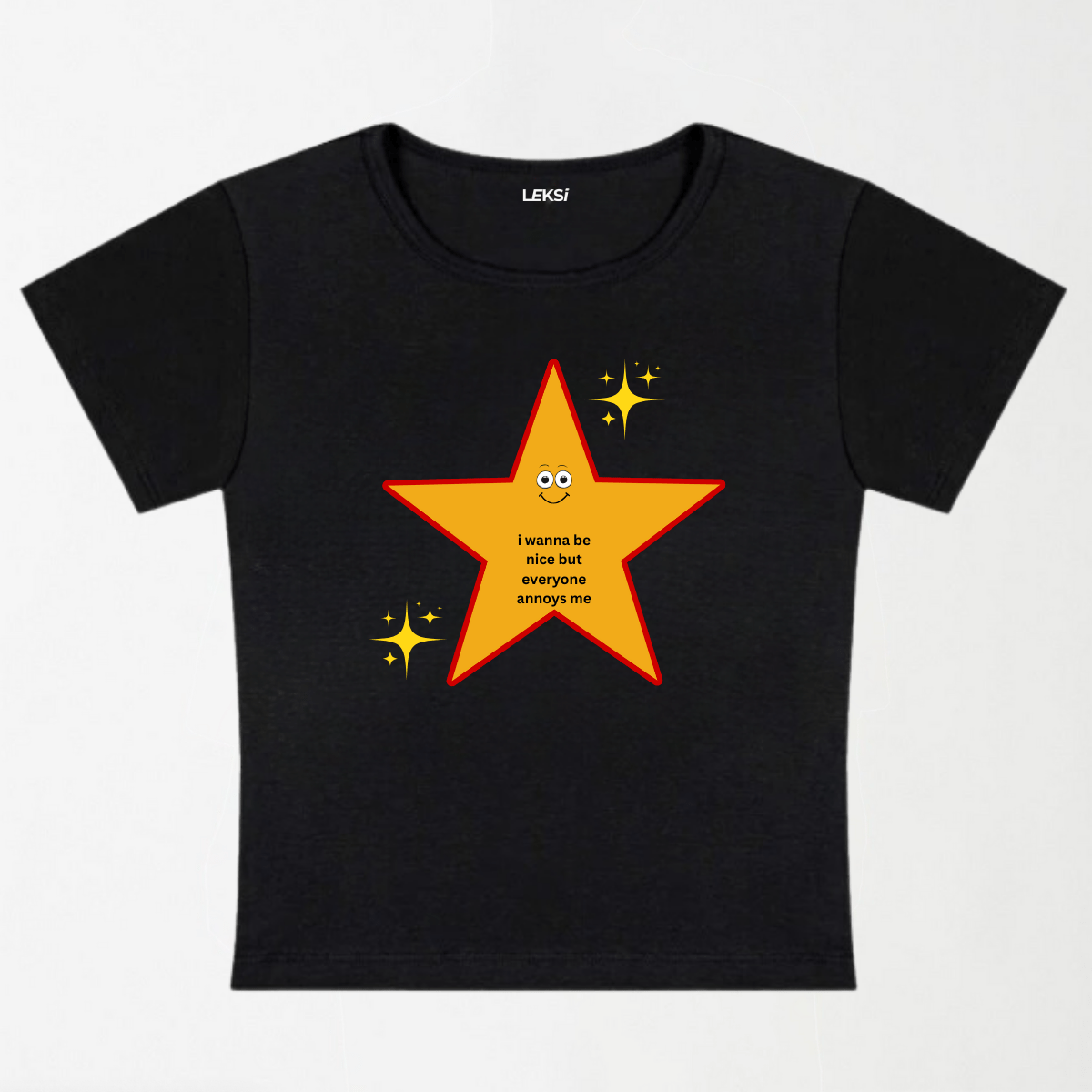 Everyone Annoys Me Y2K Baby Tee XXS - Premium Unisex | LEKSI Pakistan