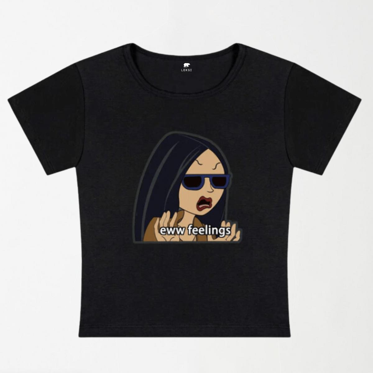 Eww Feelings Y2K Baby Tee XXS - Premium Unisex | LEKSI Pakistan