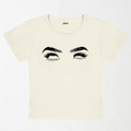 Eyes Roll Face Y2K Baby Tee XXS - Premium Unisex | LEKSI Pakistan