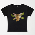 Fairycat Wings Y2K Baby Tee XXS - Premium Unisex | LEKSI Pakistan