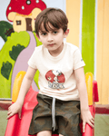 Far Out - Off White Unisex Kids T-Shirt 3 - 6 Months - Premium Unisex | LEKSI Pakistan
