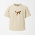 Fawn - Round Neck Unisex T Shirt S - Premium Unisex Graphic T-Shirt | LEKSI Pakistan