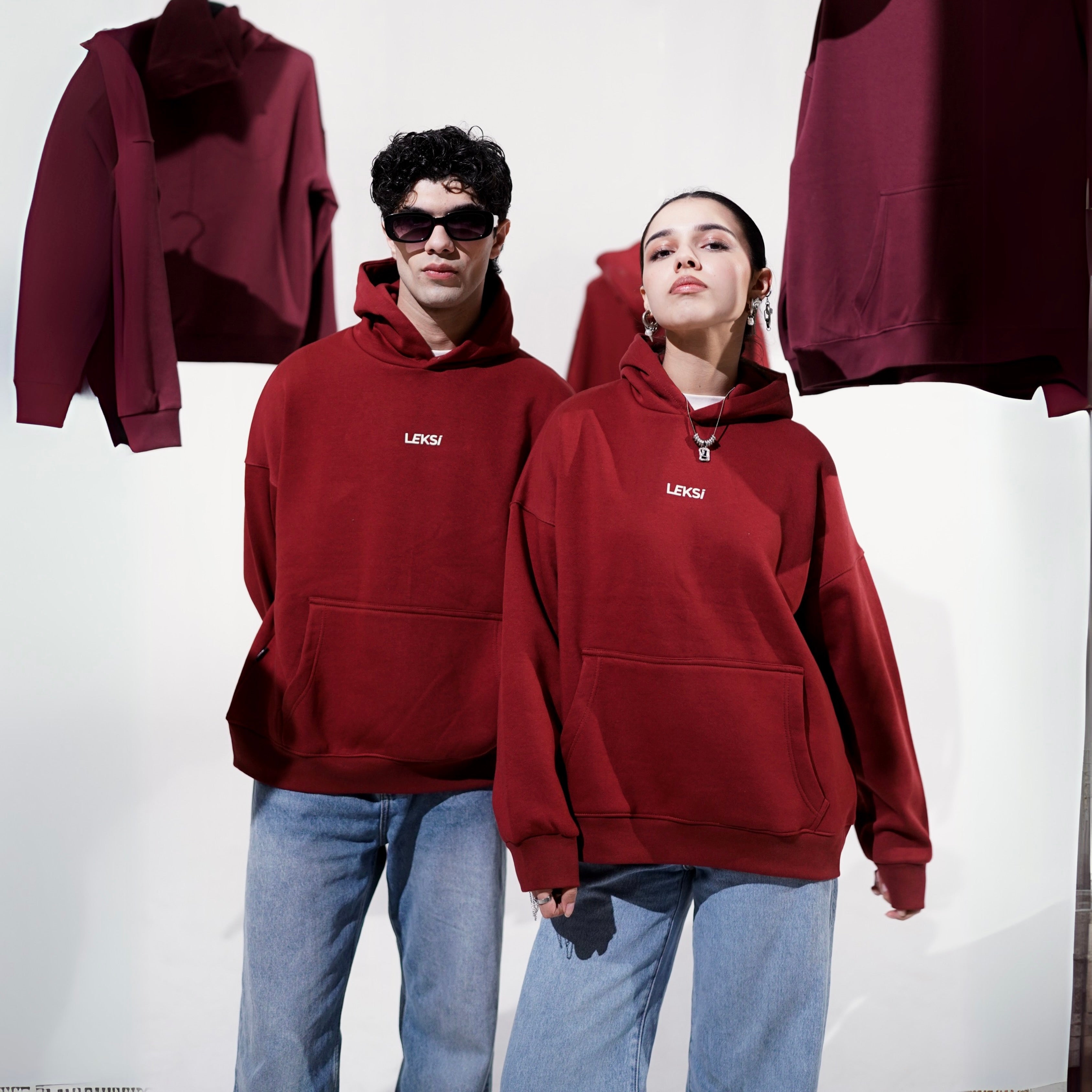 Firewood Red Cloud Hoodie S - Premium Unisex Raglan Hoodie | LEKSI Pakistan