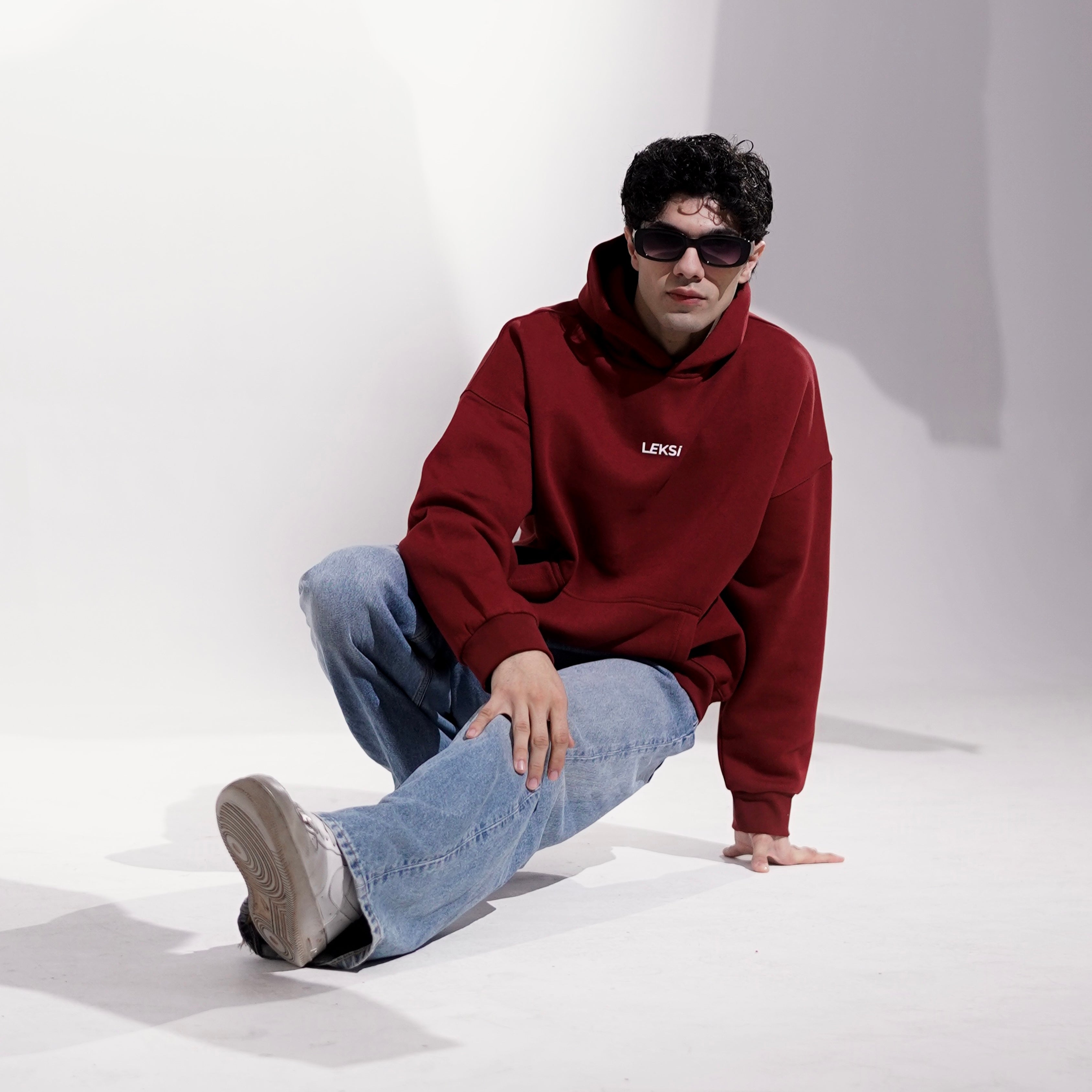 Firewood Red Cloud Hoodie S - Premium Unisex Raglan Hoodie | LEKSI Pakistan