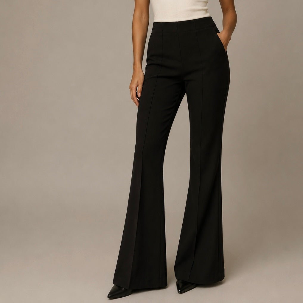 Flared Pants XS - Premium Unisex Baggy Pleated Pants | LEKSI Pakistan