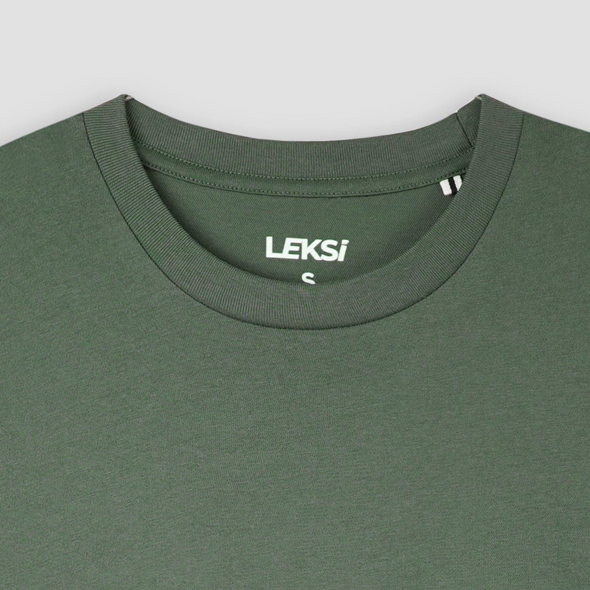 Forest Green - Plain Round Neck Unisex Plain T-Shirt XXS - Premium Unisex | LEKSI Pakistan