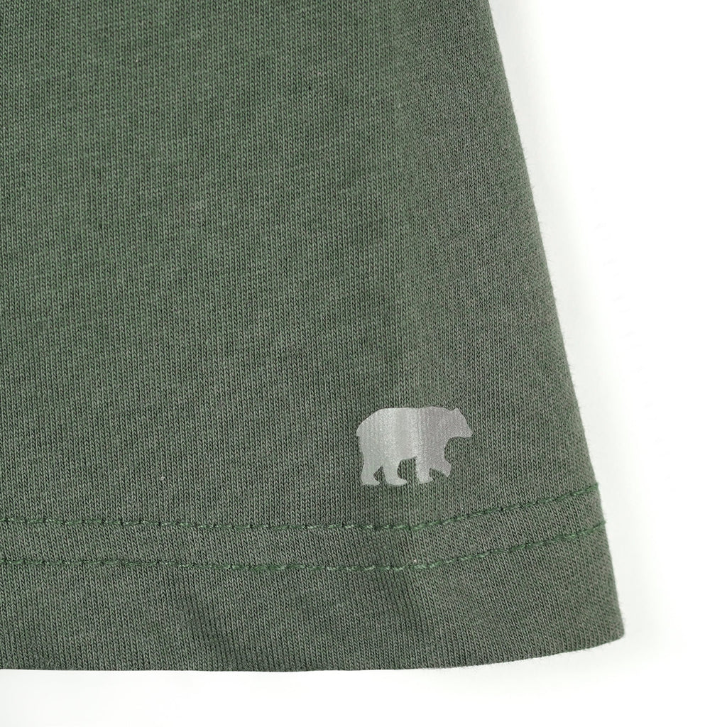 Forest Green - Plain Round Neck Unisex Plain T-Shirt XXS - Premium Unisex | LEKSI Pakistan