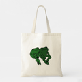 Frog Pepe - White Cotton Tote Bag - Premium Unisex | LEKSI Pakistan