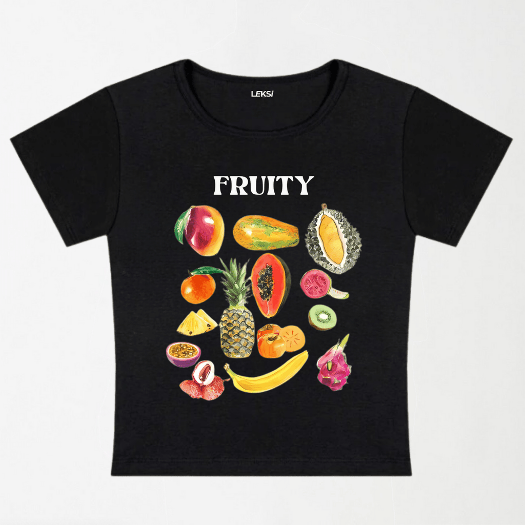 FRUITY Y2K Baby Tee XXS - Premium Unisex | LEKSI Pakistan