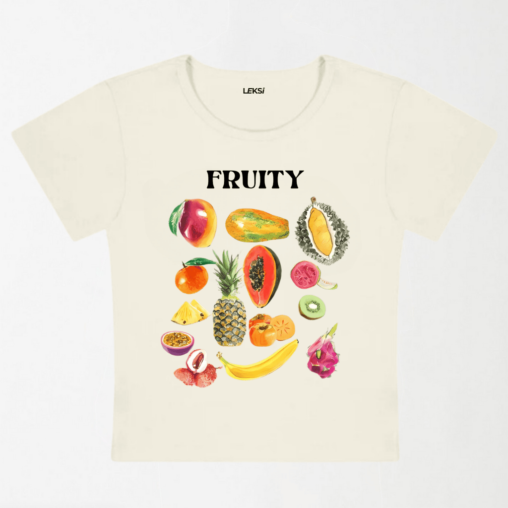 FRUITY Y2K Baby Tee XXS - Premium Unisex | LEKSI Pakistan