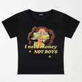 Girl I Need Money Not Boys Y2K Baby Tee XXS - Premium Unisex | LEKSI Pakistan