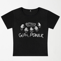Girl Power Y2K Baby Tee XXS - Premium Unisex | LEKSI Pakistan