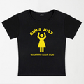 Girls Just Have Fun Y2K Baby Tee XXS - Premium Unisex | LEKSI Pakistan
