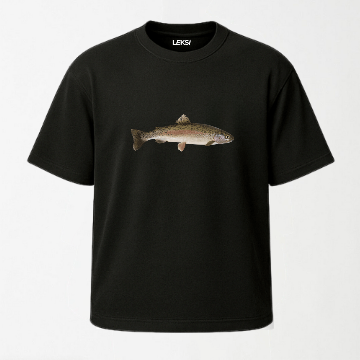 Gone Fishin - Round Neck Unisex T Shirt S - Premium Unisex Graphic T-Shirt | LEKSI Pakistan