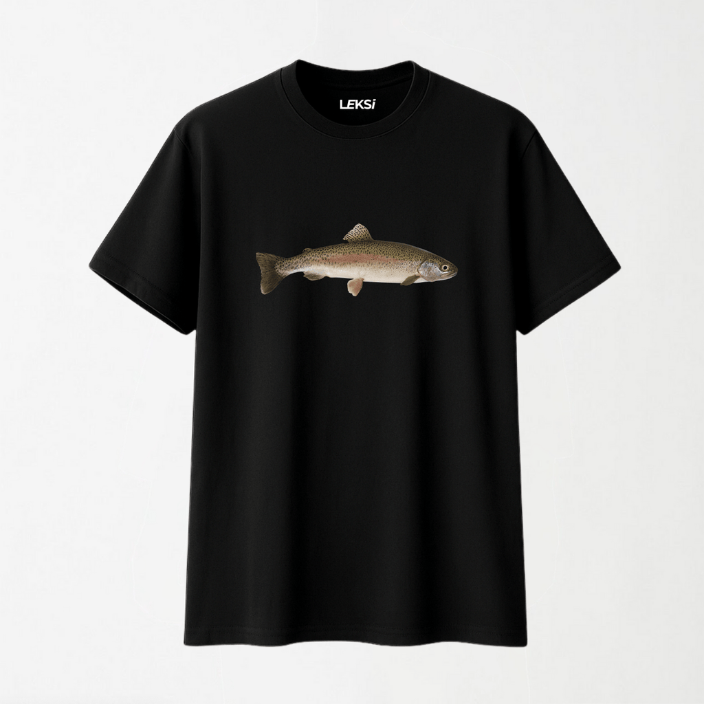 Gone Fishin - Round Neck Unisex T Shirt S - Premium Unisex Graphic T-Shirt | LEKSI Pakistan