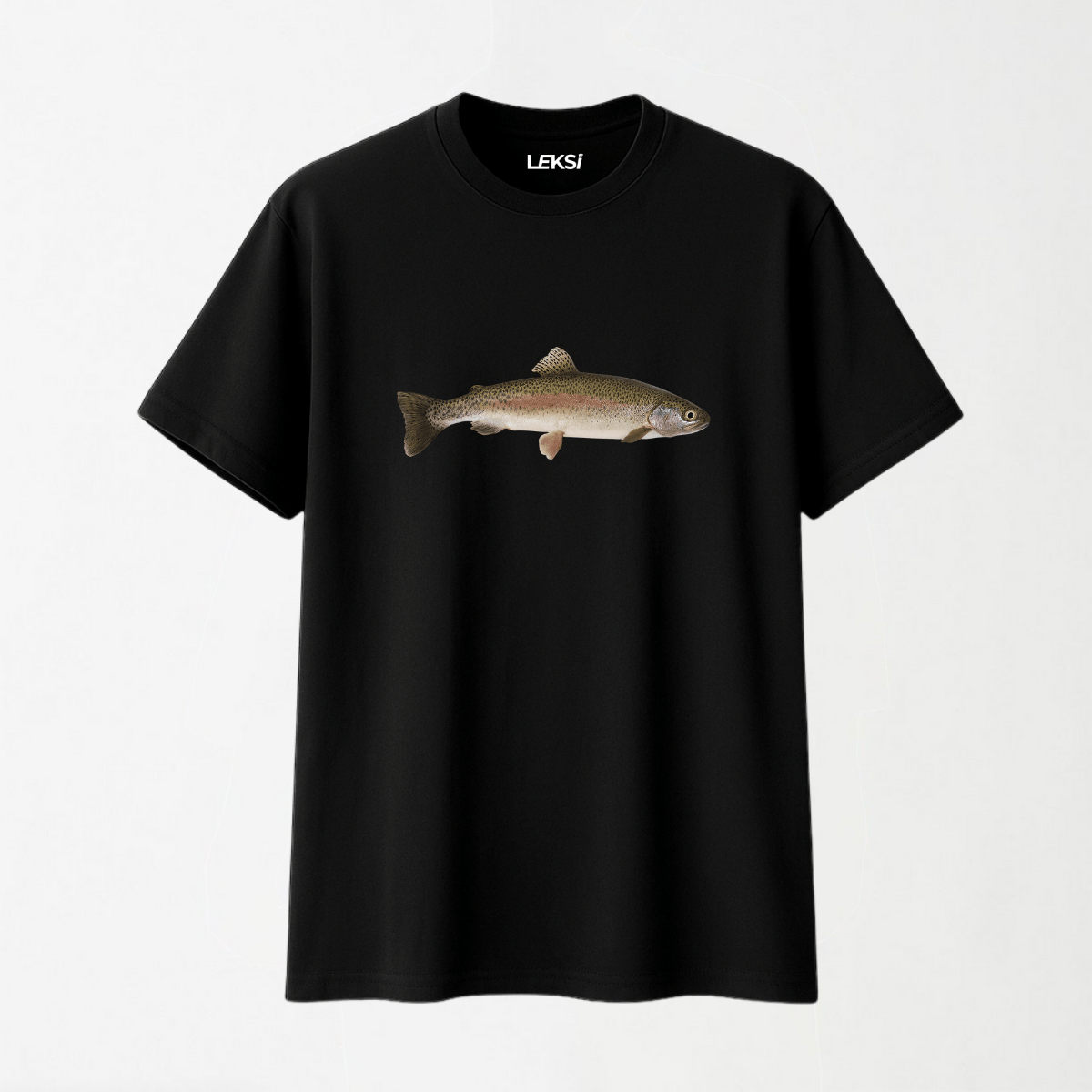 Gone Fishin - Round Neck Unisex T Shirt S - Premium Unisex Graphic T-Shirt | LEKSI Pakistan