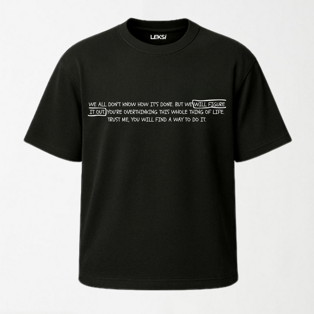 GOOD ENERGY 2.0 - Round Neck Unisex T Shirt S - Premium Unisex Graphic T-Shirt | LEKSI Pakistan