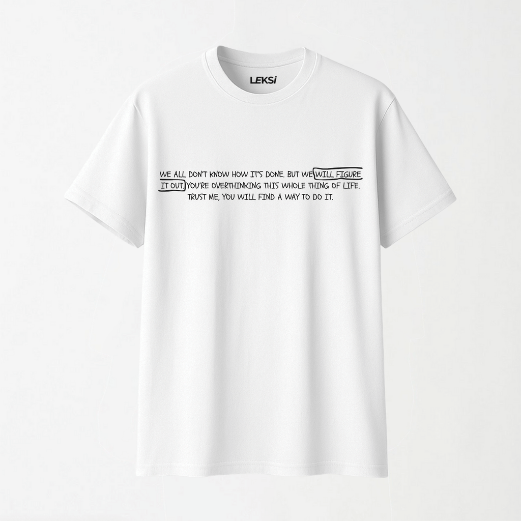 GOOD ENERGY 2.0 - Round Neck Unisex T Shirt S - Premium Unisex Graphic T-Shirt | LEKSI Pakistan